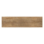 Banc en orme de 35 de long sur 10 de large, bois naturel - 8' x 11'