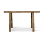 Banc en orme de 35 de long sur 10 de large, bois naturel - 8' x 11'