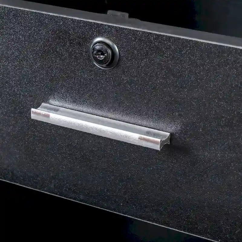 Meuble de rangement verrouillable pour salon de beauté