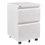 2 Drawer Mobile File Cabinet Under Desk Storage Drawers File Cabinets