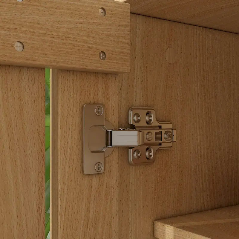 Ensemble de rangement fonctionnel pour couloir avec banc à coussin pied-de-poule