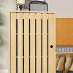 Ensemble de rangement fonctionnel pour couloir avec banc à coussin pied-de-poule