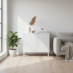 Armoire blanche à 2 portes