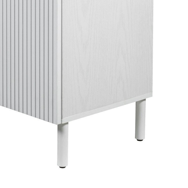 Armoire blanche à 2 portes