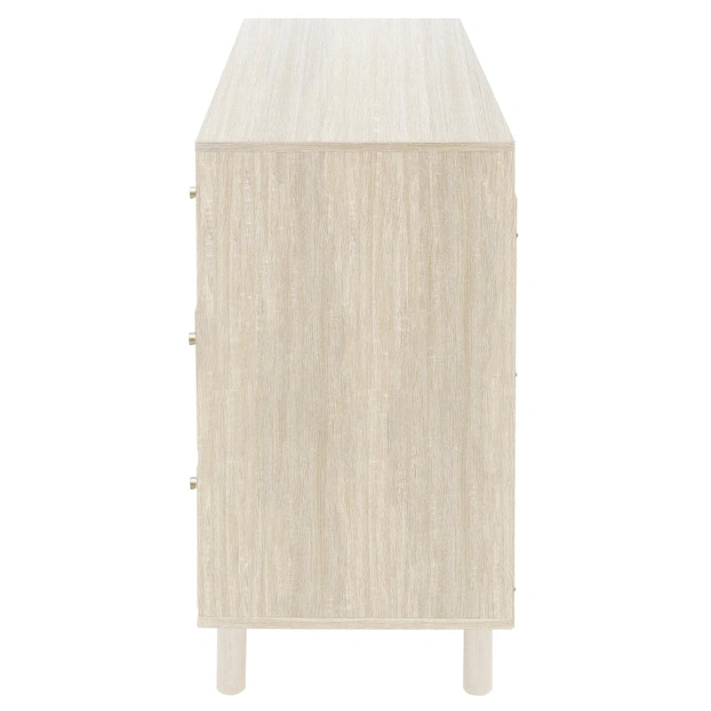 Meuble 2 portes 3 tiroirs