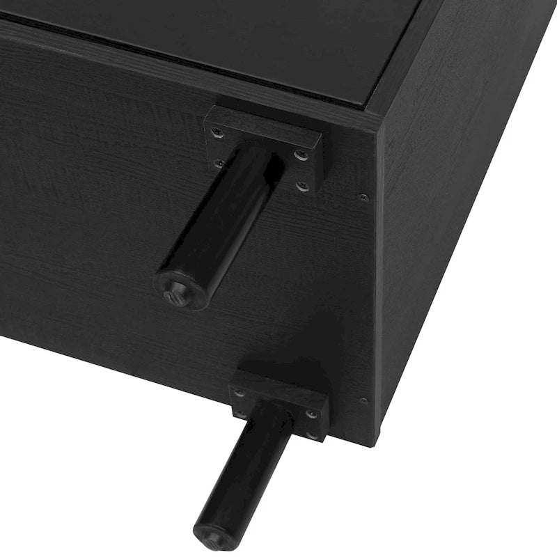 Meuble 2 portes 3 tiroirs