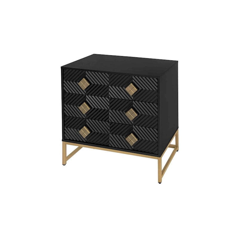 Meuble de rangement à 3 tiroirs