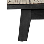 Bahut Vintage à 4 Portes de 152 cm, Meuble de Rangement Autonome