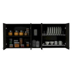 Armoire murale Ontario, double porte, finition blanche, haute qualité et durable