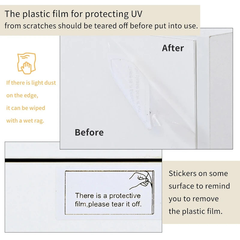 Meuble TV rectangulaire contemporain Siavonce Blanc et Noir – 74.8W x 13.7D x 17.7H