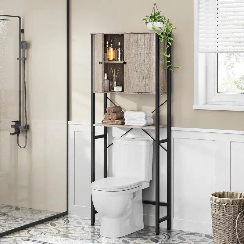 Meuble de rangement pour toilettes - 10P x 24,5L x 66,5H