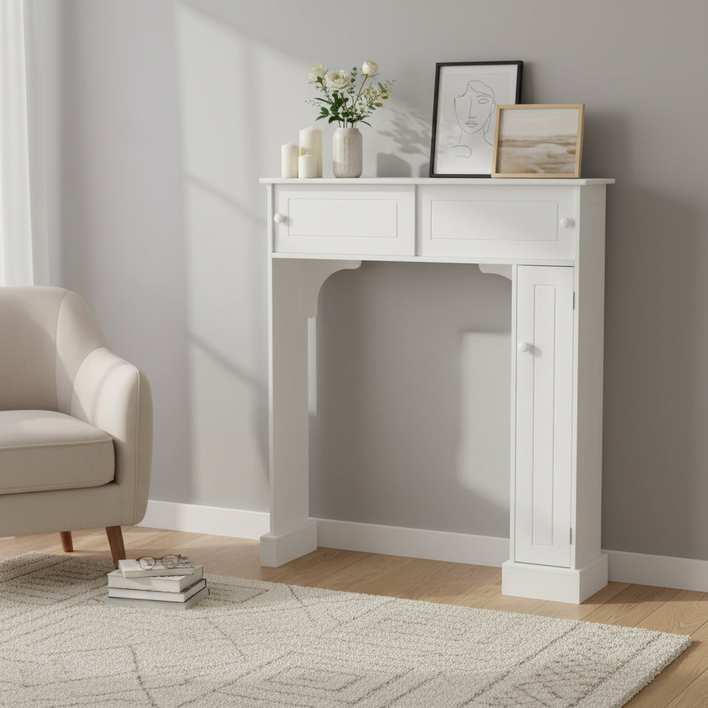 Over the Toilet Bathroom Cabinet with Adjustable Shelves