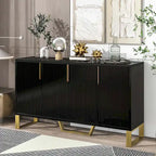 Buffet moderne avec étagères réglables pour cuisine