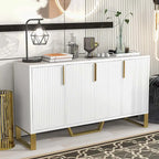 Buffet moderne avec étagères réglables pour cuisine